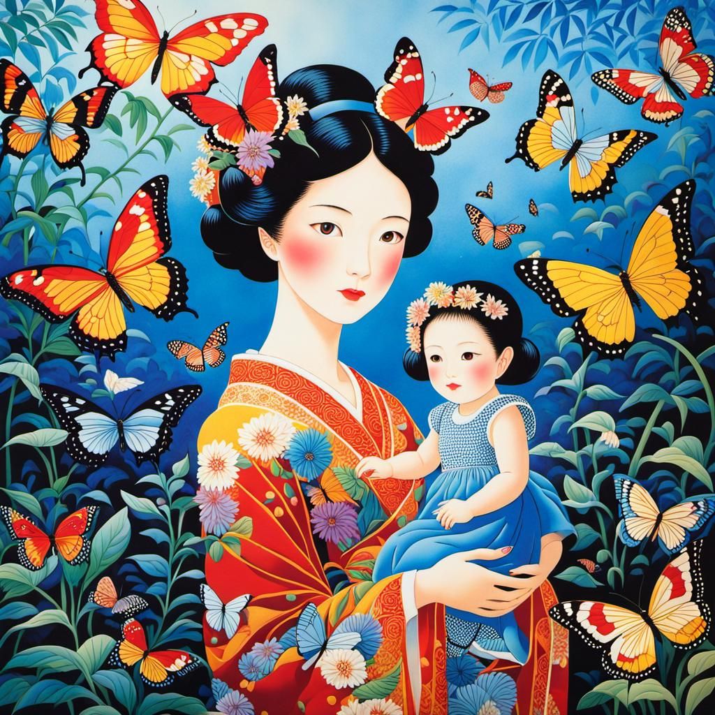 Mother and daughter