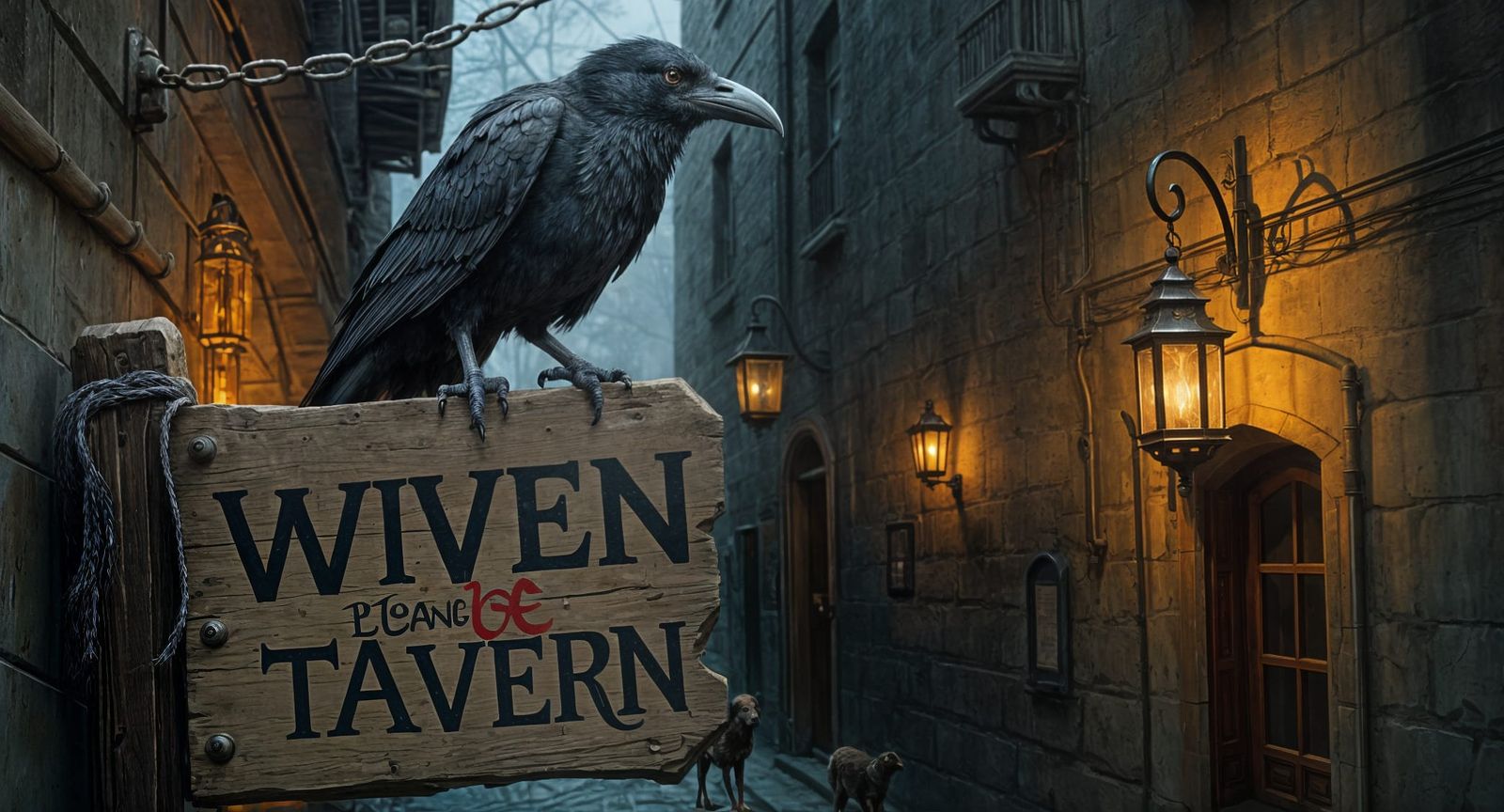 The lost tavern  by @Harmanna