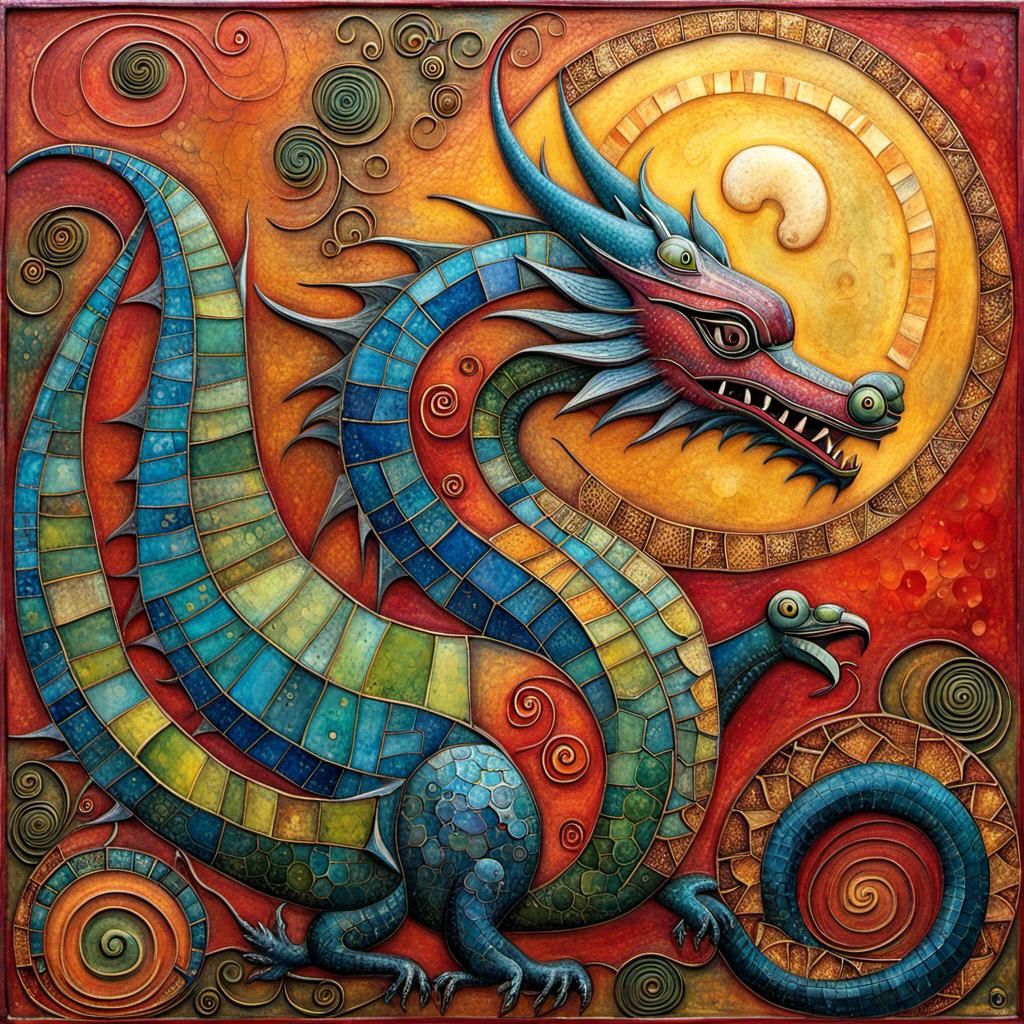 Paul Klee's dragon