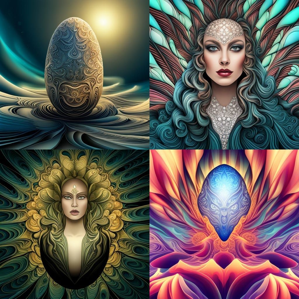 Goddess Egg That Wept Crystal Skulls