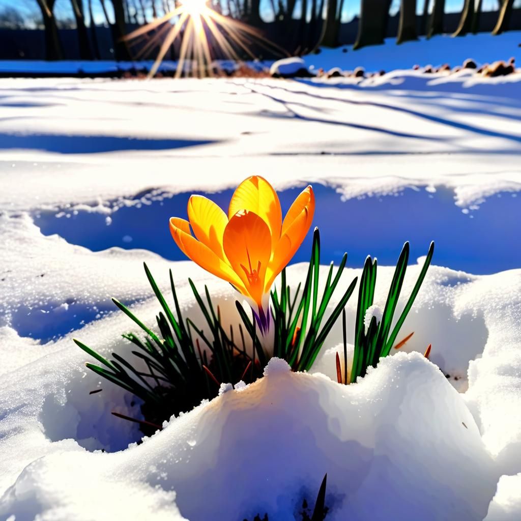 The Promise of Spring  by @PookiePaints