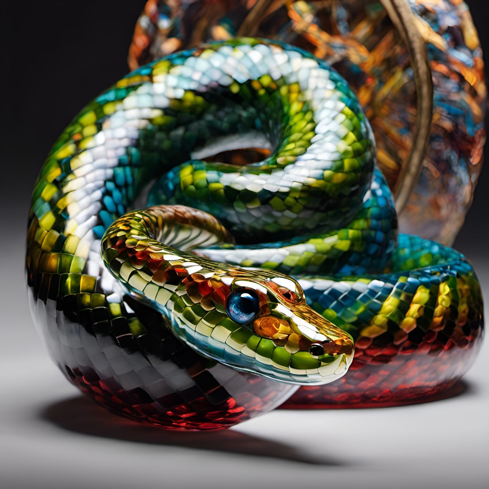 🐍🔸Glass Sssssnake🔸🐍