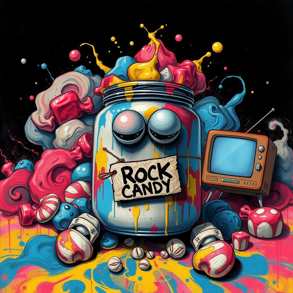 Funny Food Series Series - Rock Candy