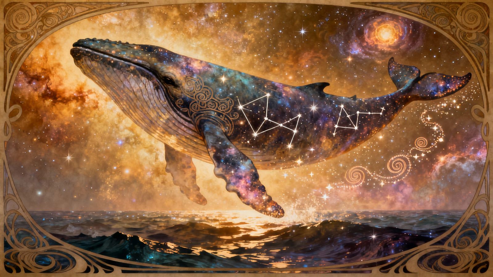 Cosmic Whale.  by @proofman