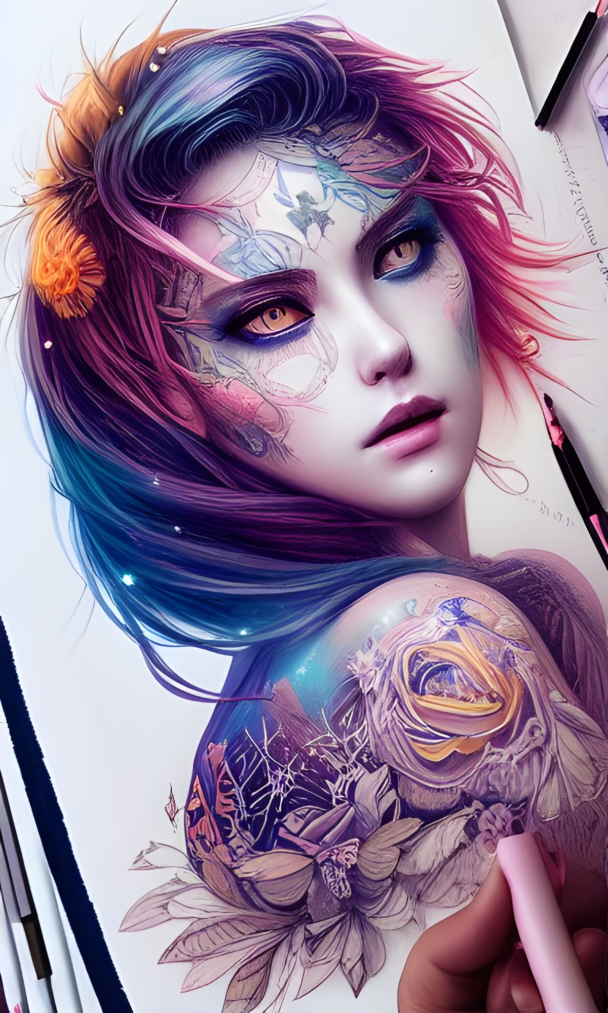 Tattoos AI Generated Artwork NightCafe Creator   WQnc0pNoB8c1PyWApWUU  1  6SDBM 8x 