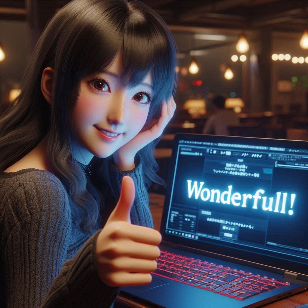 Wonderful! ✨