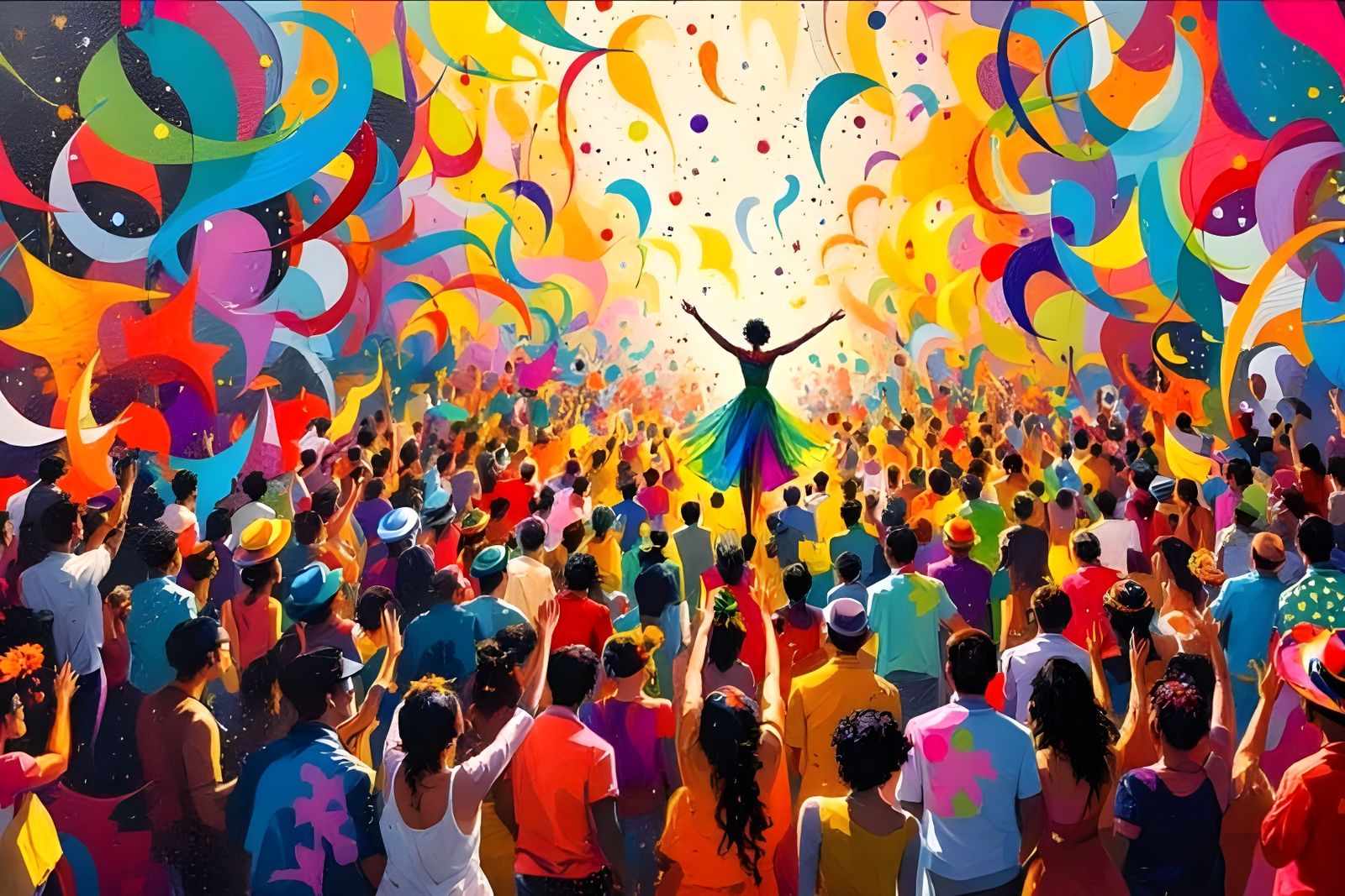 Colorful Carnaval Celebration  by @Gary Murakami
