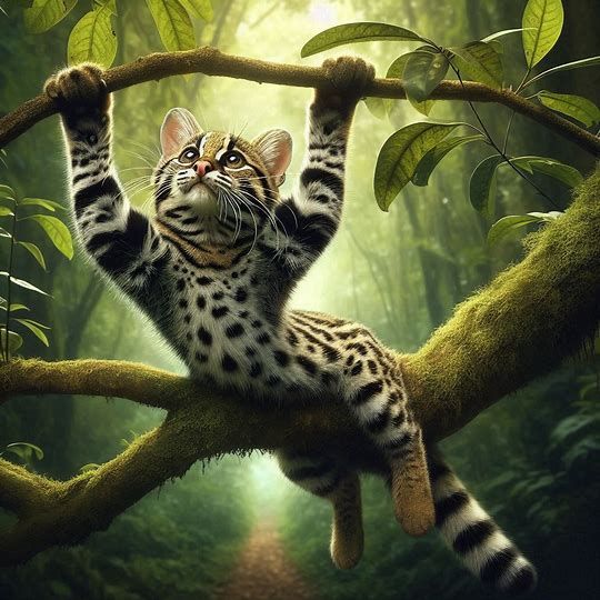 Margay (the Monkey Cat)