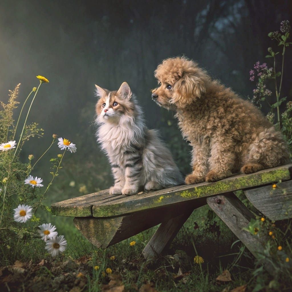 New Friends in the Garden II