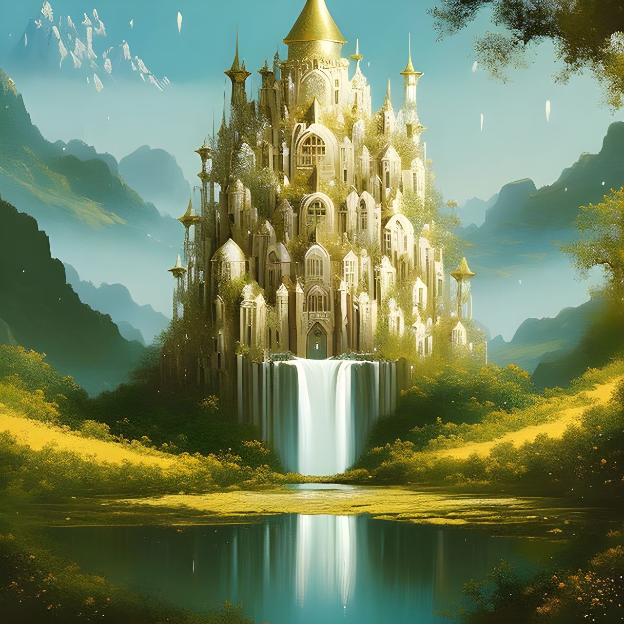 Golden Kingdom  by @Kle00