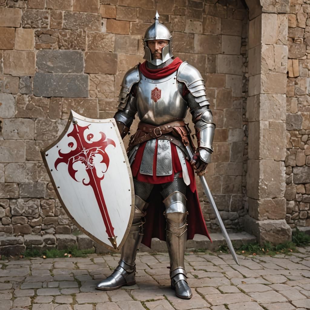 The Holy Crimson Knight