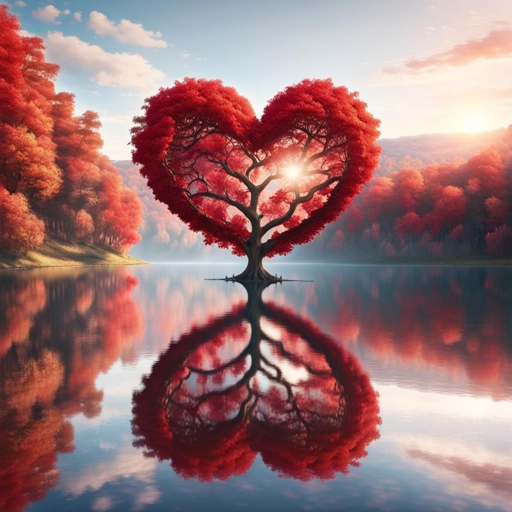 Tree of love  by @DeeB