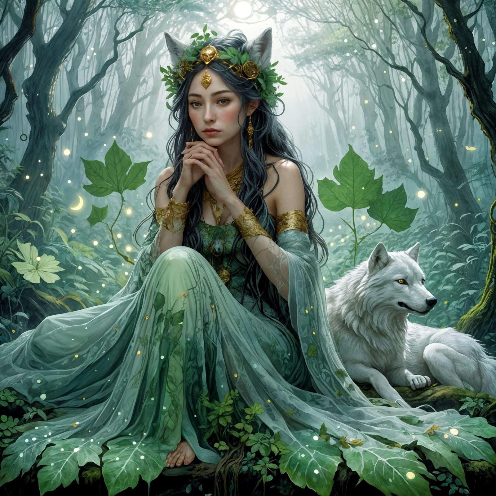 Wolf Princess of the Forest