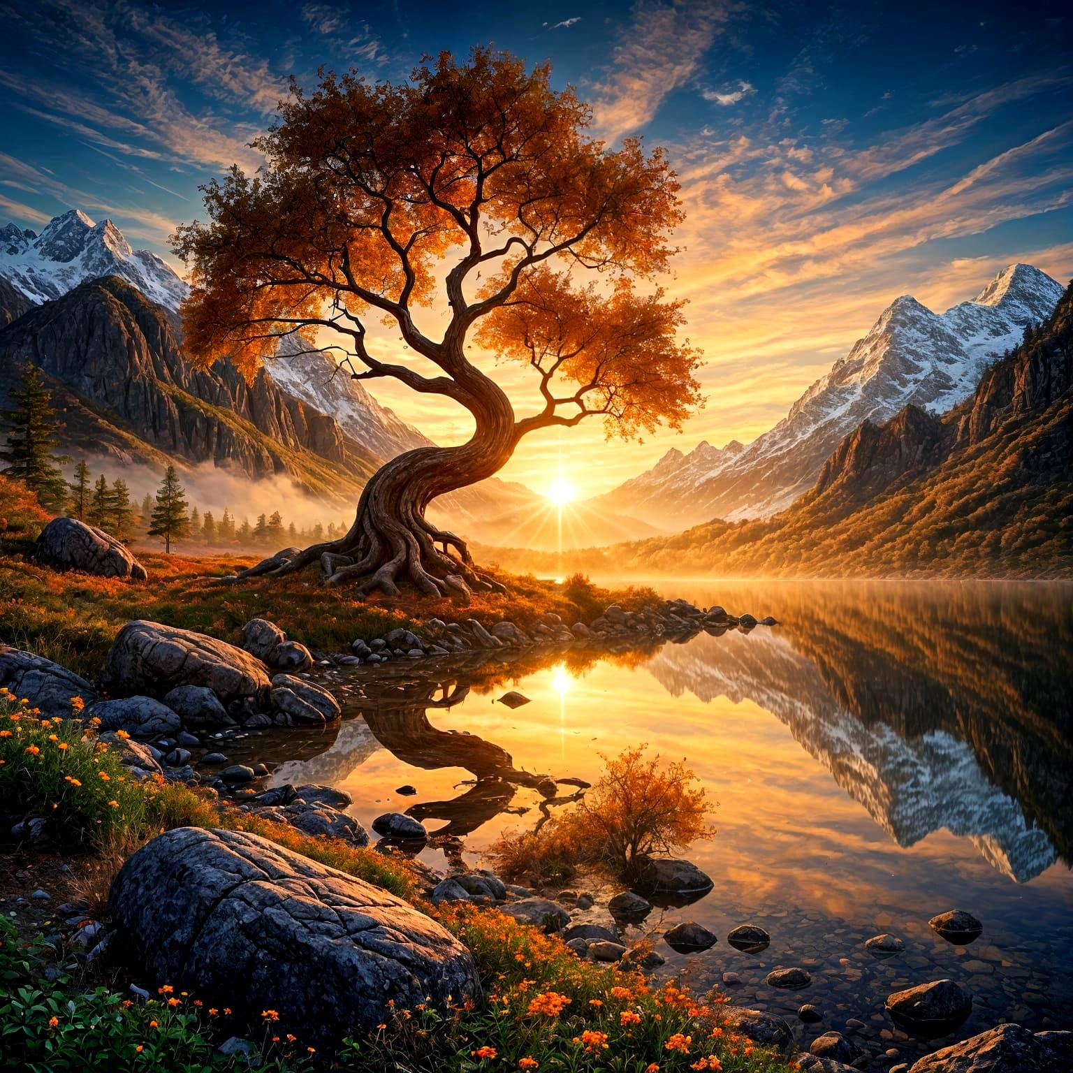 Epic sunset  by @photon