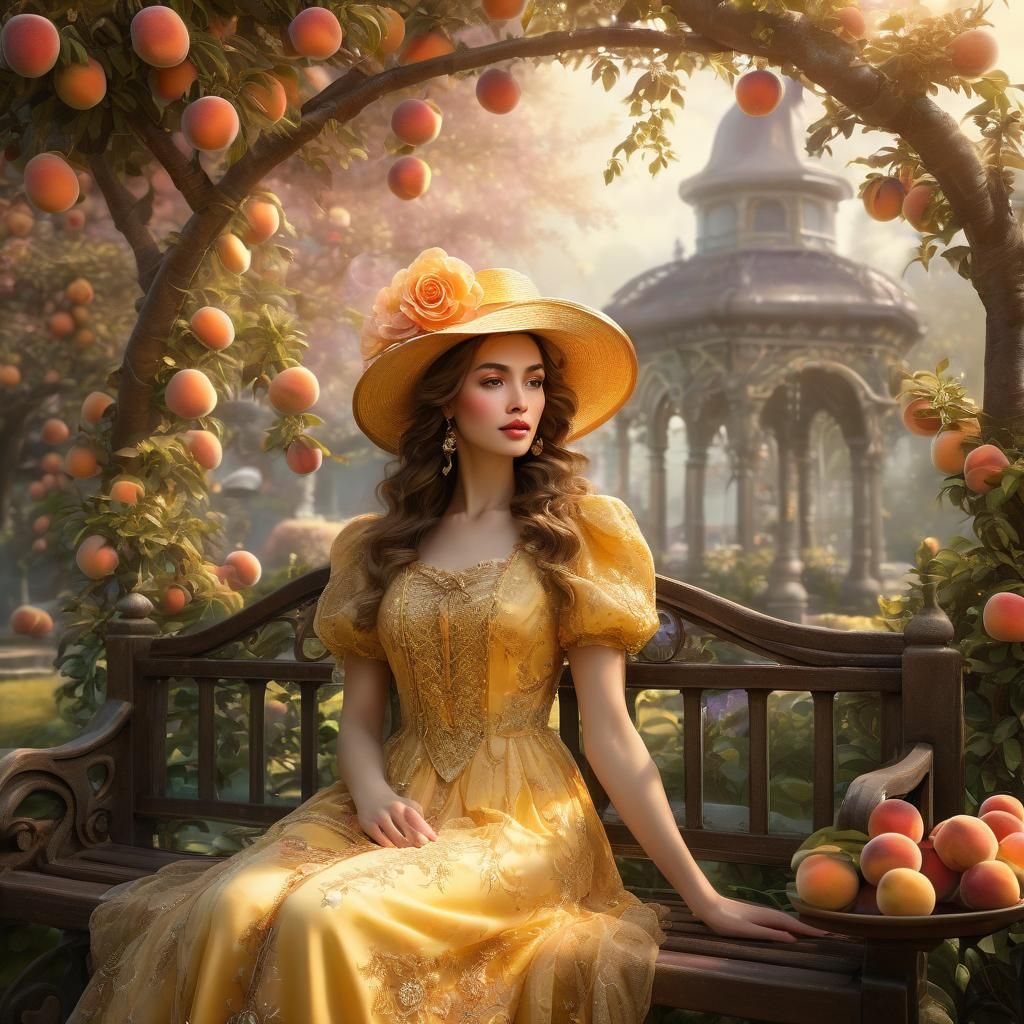 A Smell Of Peaches  by @zoozee