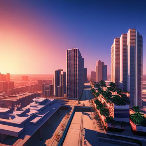 Vice City Skyline