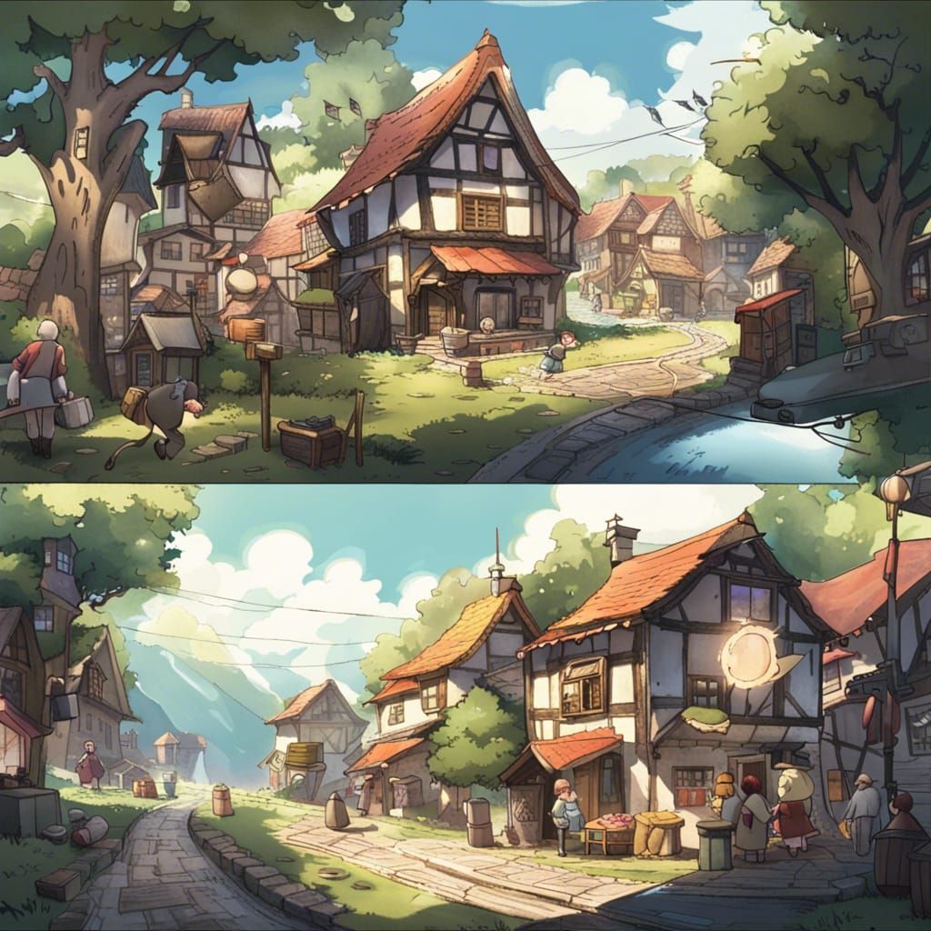 Little town,  its a quiet village