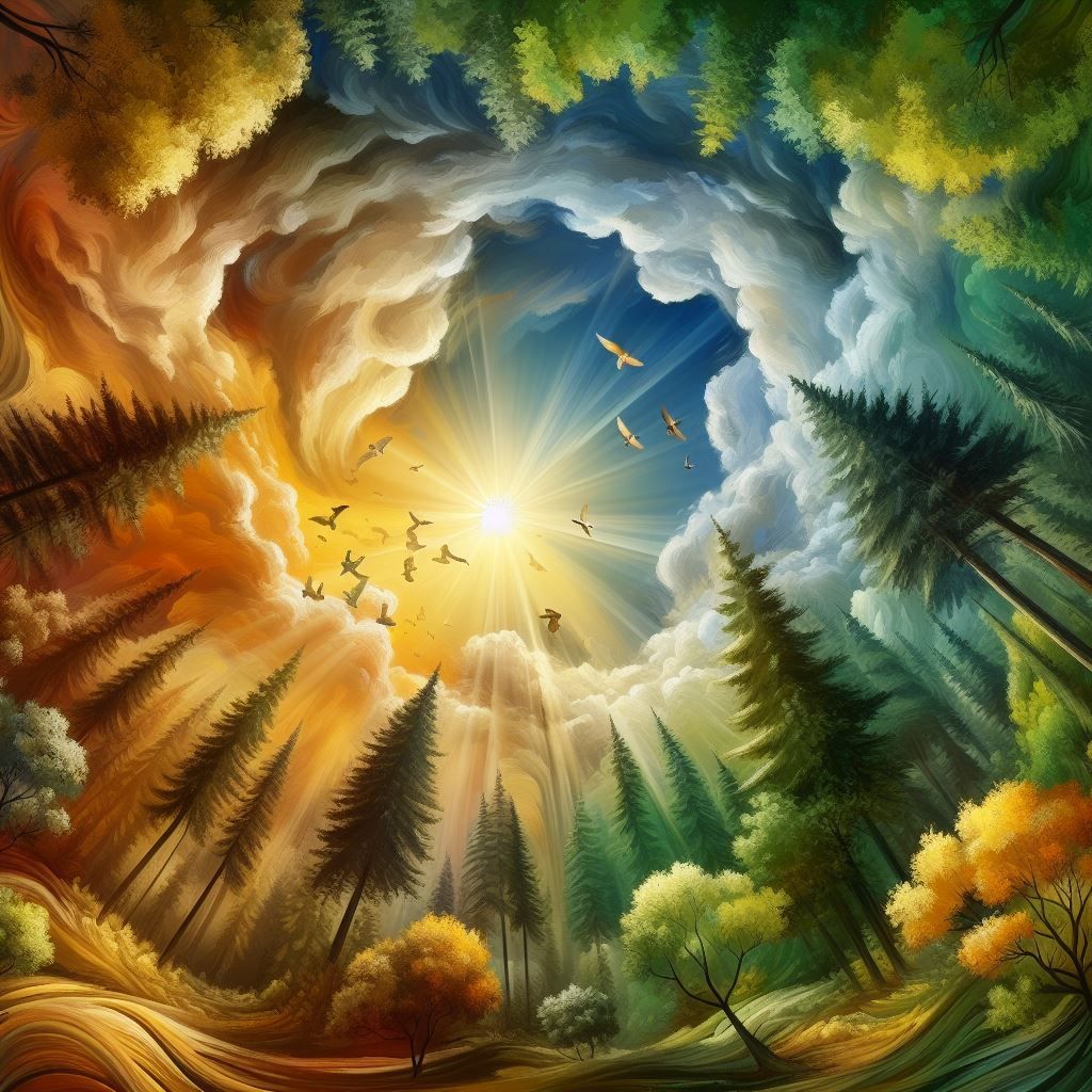 Forest - looking up  by @Inna 