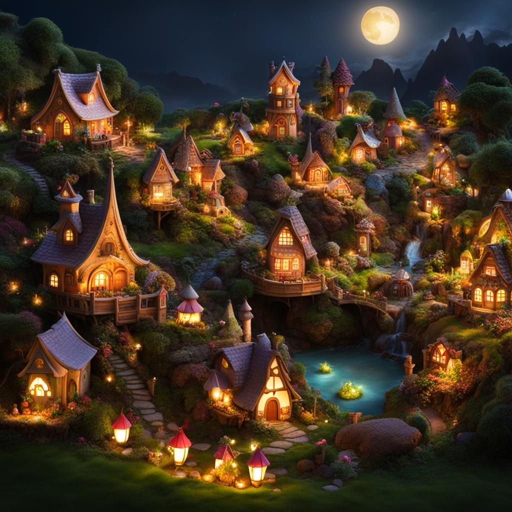 Little fairy town