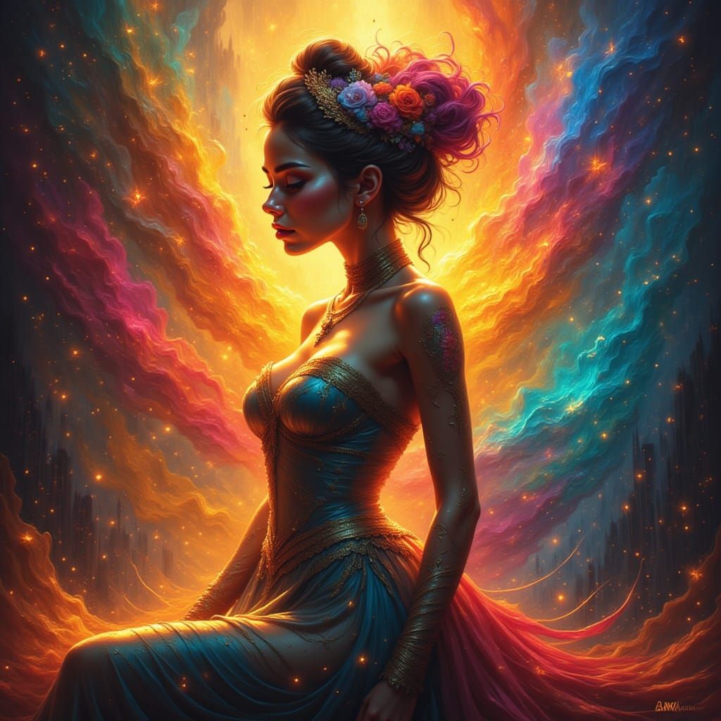 <lora:painterly:1.0>    by @Fae