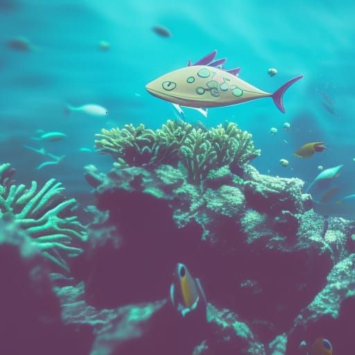 Photo of an extremely cute alien fish