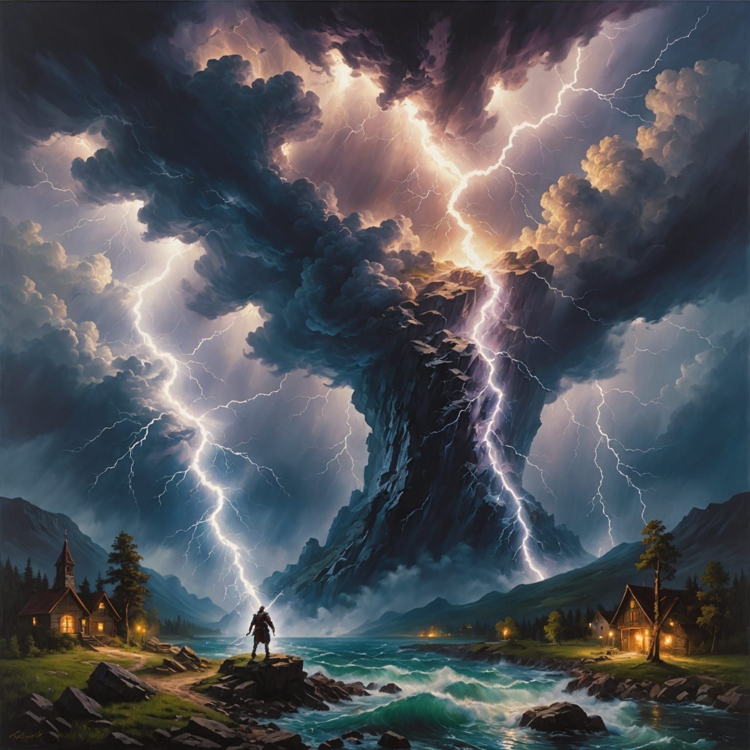 Yours, O Lord, is the greatness and the power and the glory and the victory and the majesty... (1 Chronicles 29:11)  by @Pez