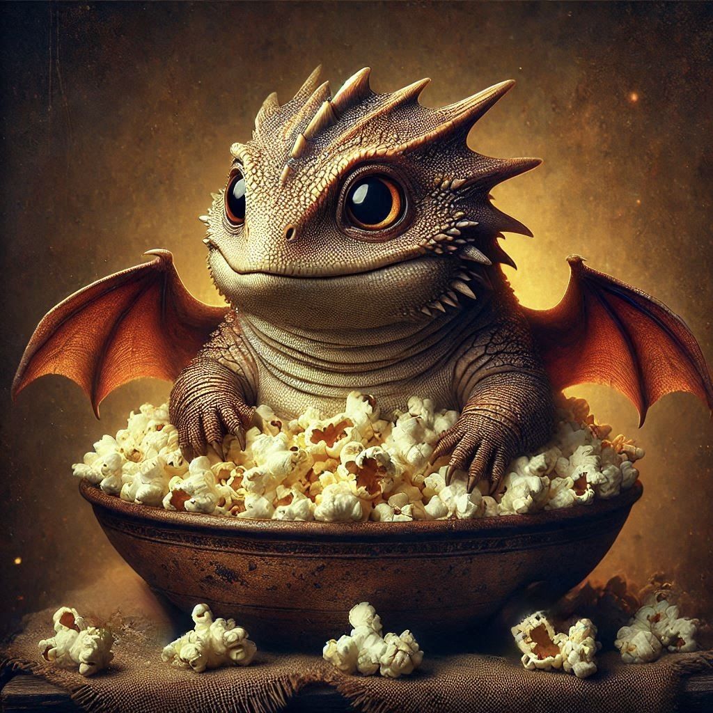 Popcorn Dragon