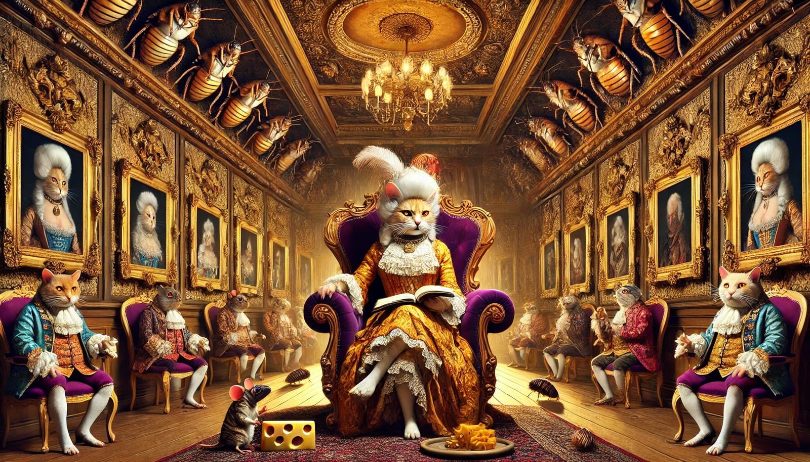 Unread and Unbothered: A Cheese-Fueled Literary Masquerade