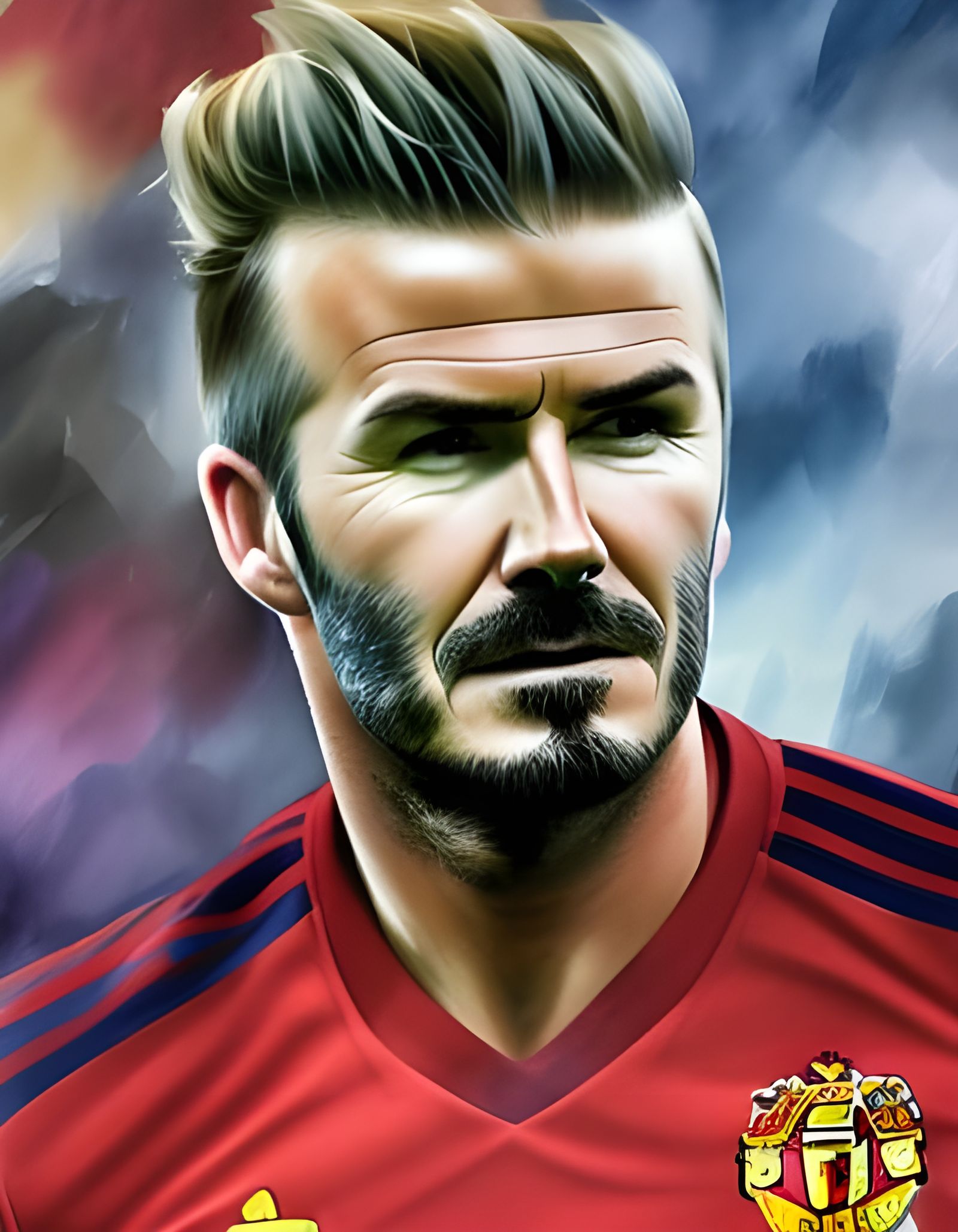 David Beckham  by @Elaine AJ