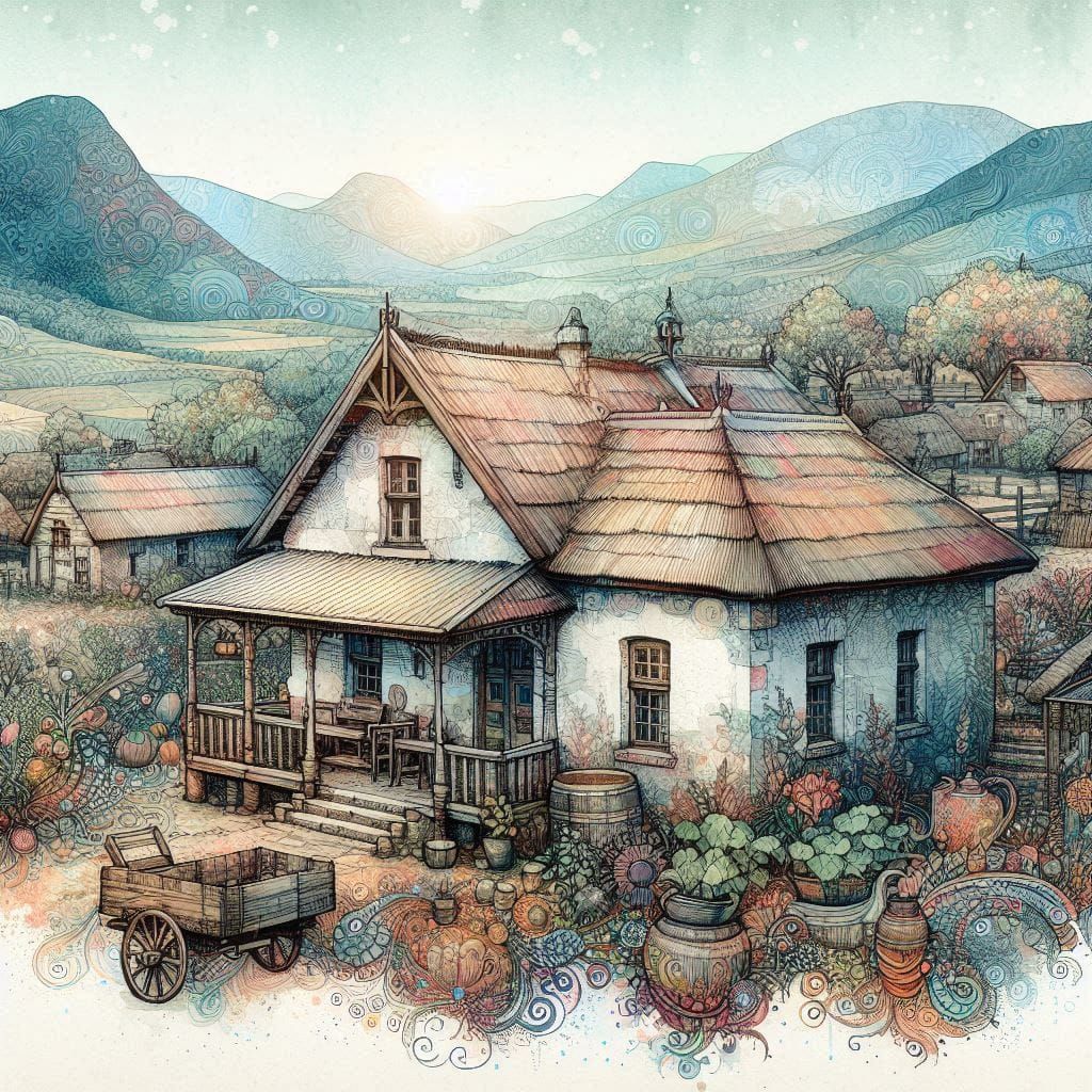 South African farmstead