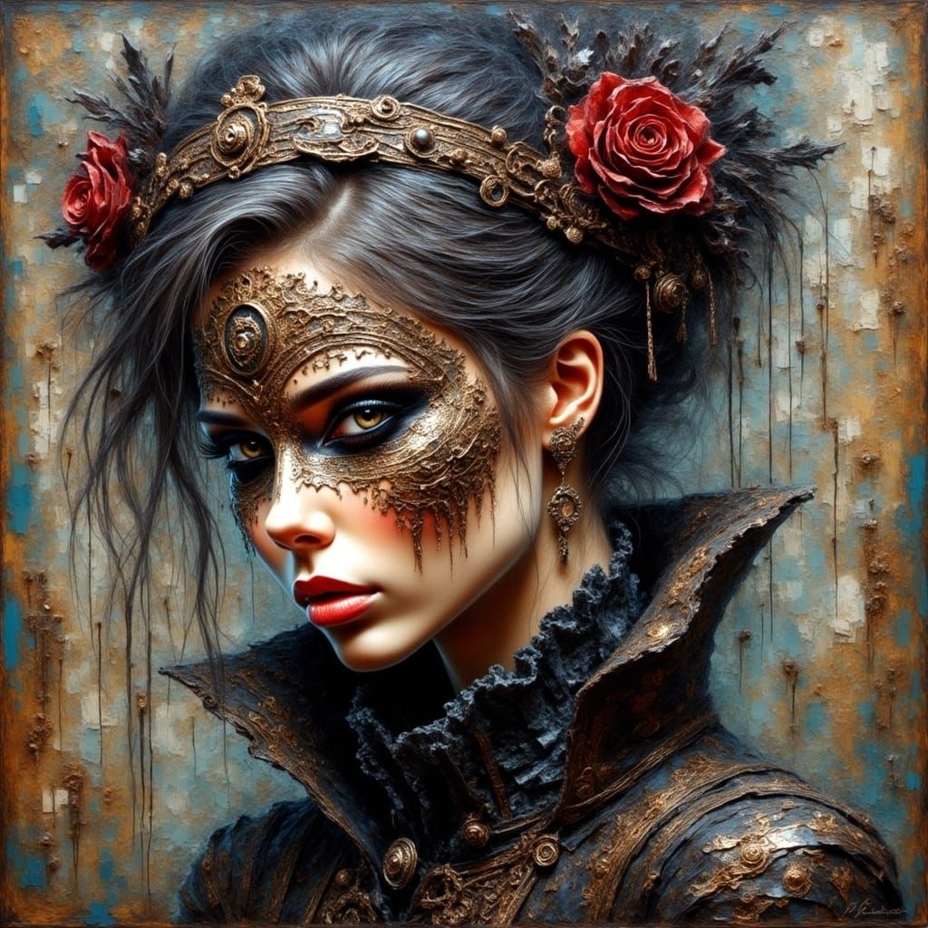  <lora:Macabre Flux:1.0>