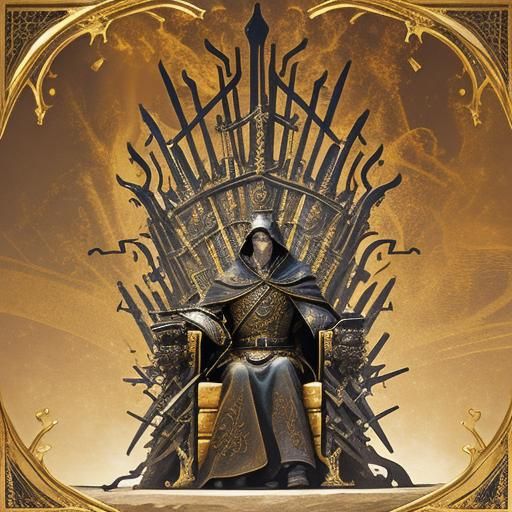 Tron Żelazny jest masywną konstrukcją, wykonaną z nieposortowanych, skrzyżowanych mieczy. Jego wygląd jest nie tylko majestatyczny, ale takż...