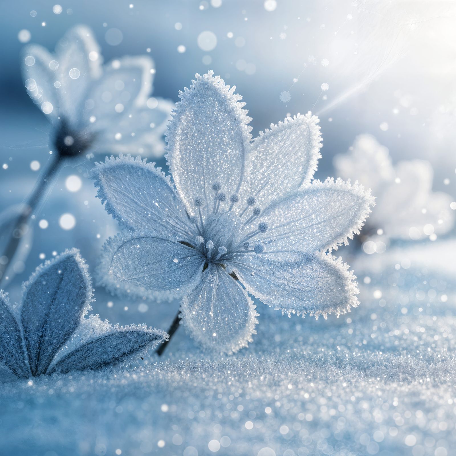 ICE BLOSSOMS  by @BERSERKIR