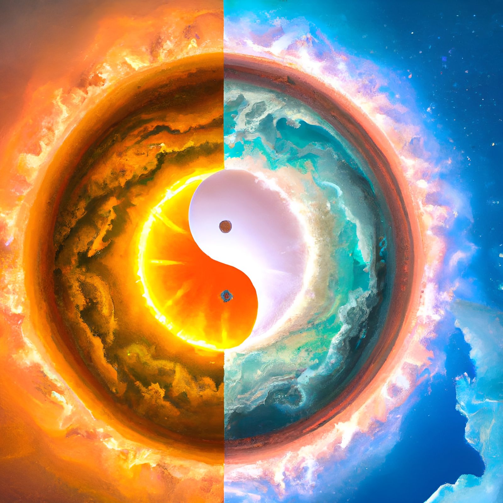 The Earth and the Sun  by @Jazzygirl111