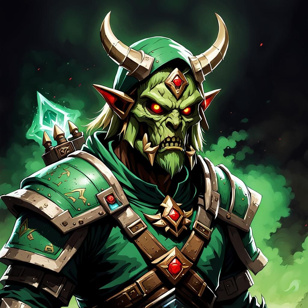 Demon Link, the Legend of Doom  by @SafePit