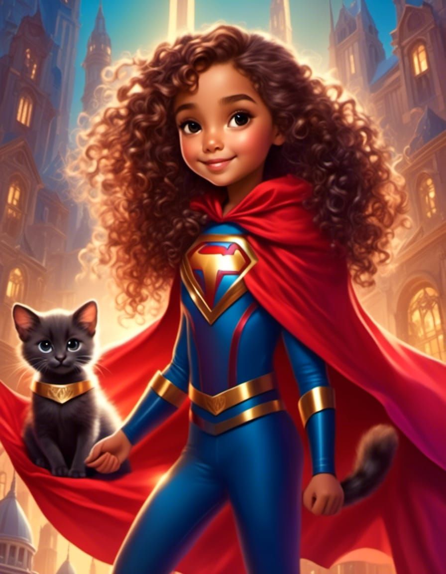 Aryelle the superhero