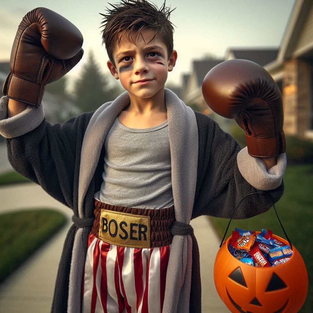 Trick or Treat Boxer