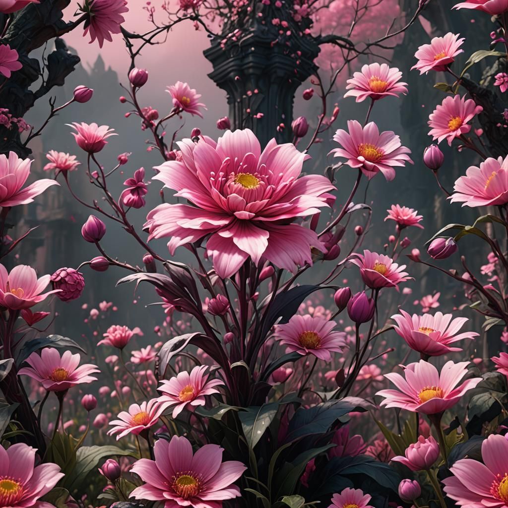 pink a flower