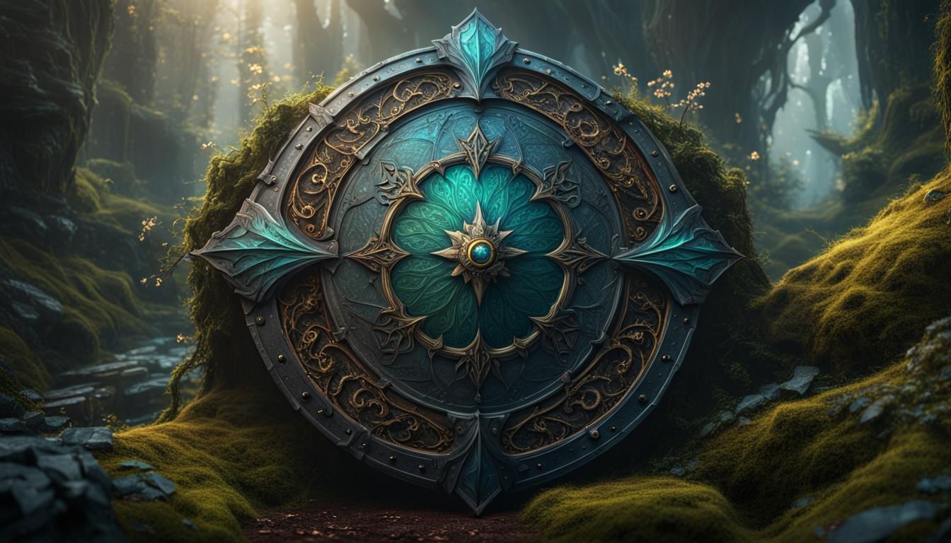 Mystical Fairy Shield   by @Dorian