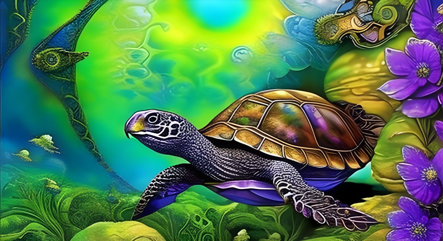 turtle - AI Generated Artwork - NightCafe Creator