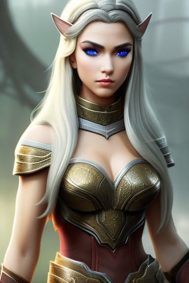 Elf Warrior girl 11