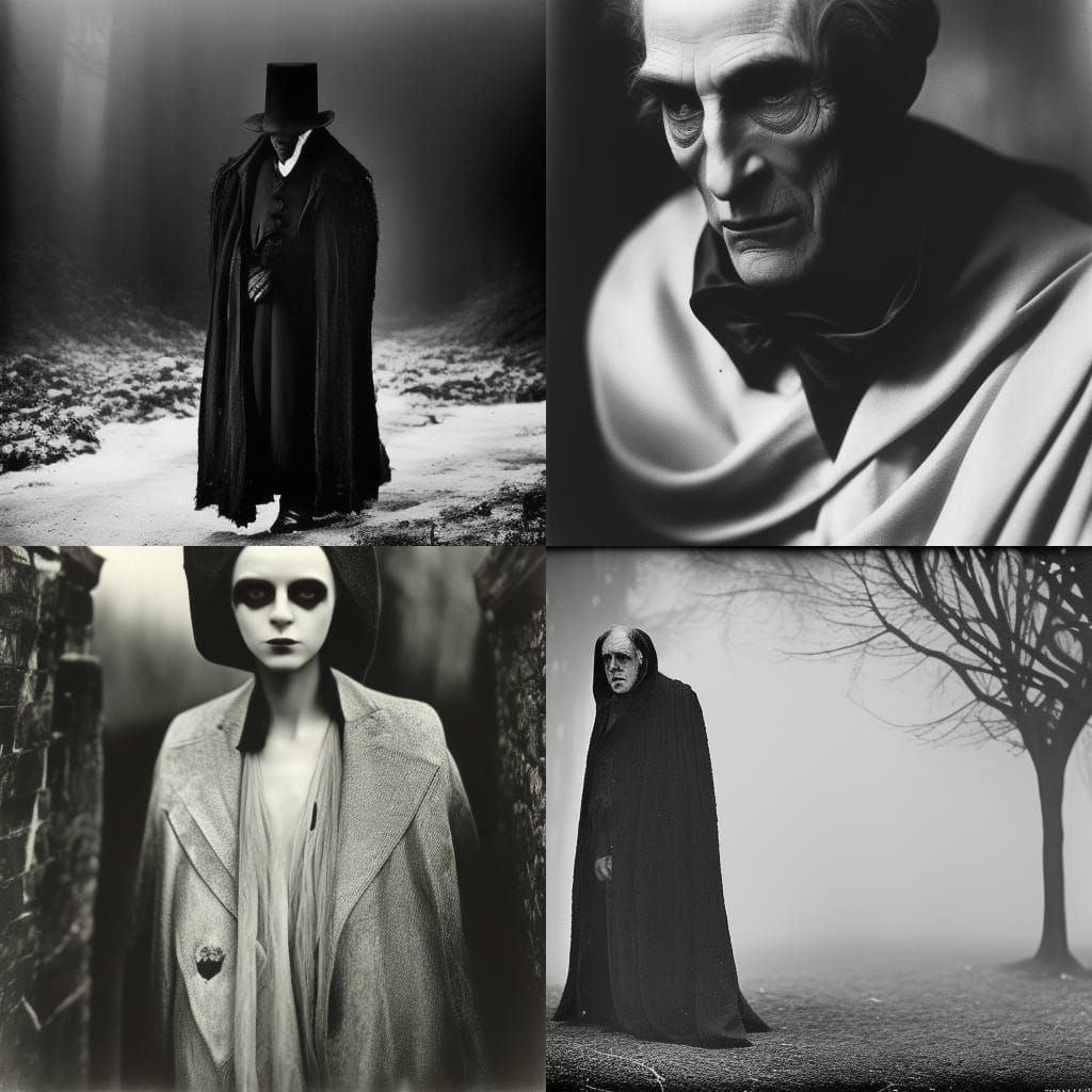 The creature Nosferatu, sometimes known as count Orlock, a d...
