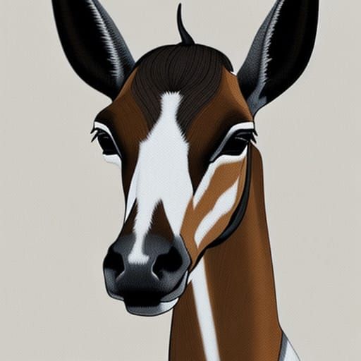 pronghorn horse hybrid 2