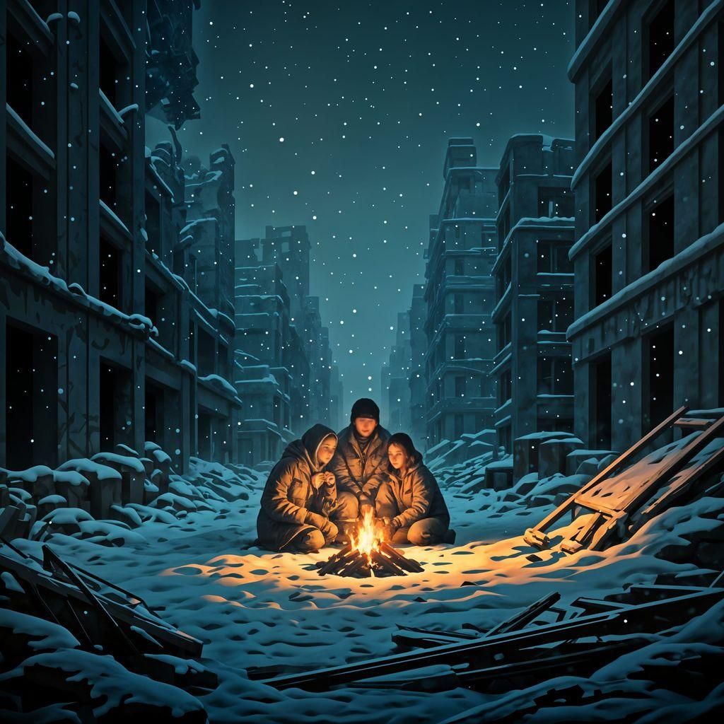 Post-Apocalyptic Winter  by @Feeling Creative