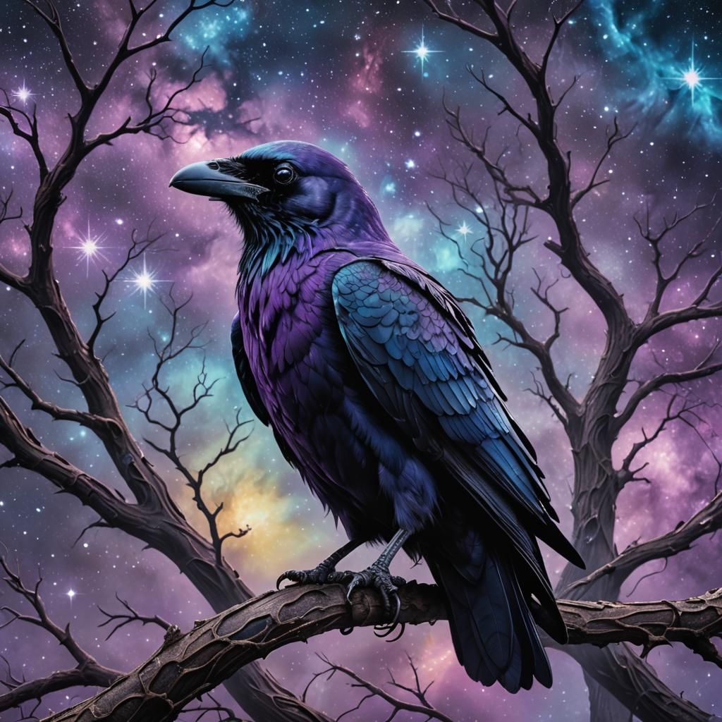 Watchful Raven  by @Litnut17