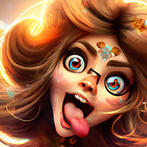 Crazy woman