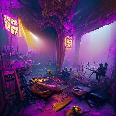 Boss fight room - AI Generated Artwork - NightCafe Creator