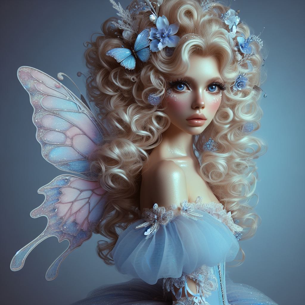 Pouting Little Fairy