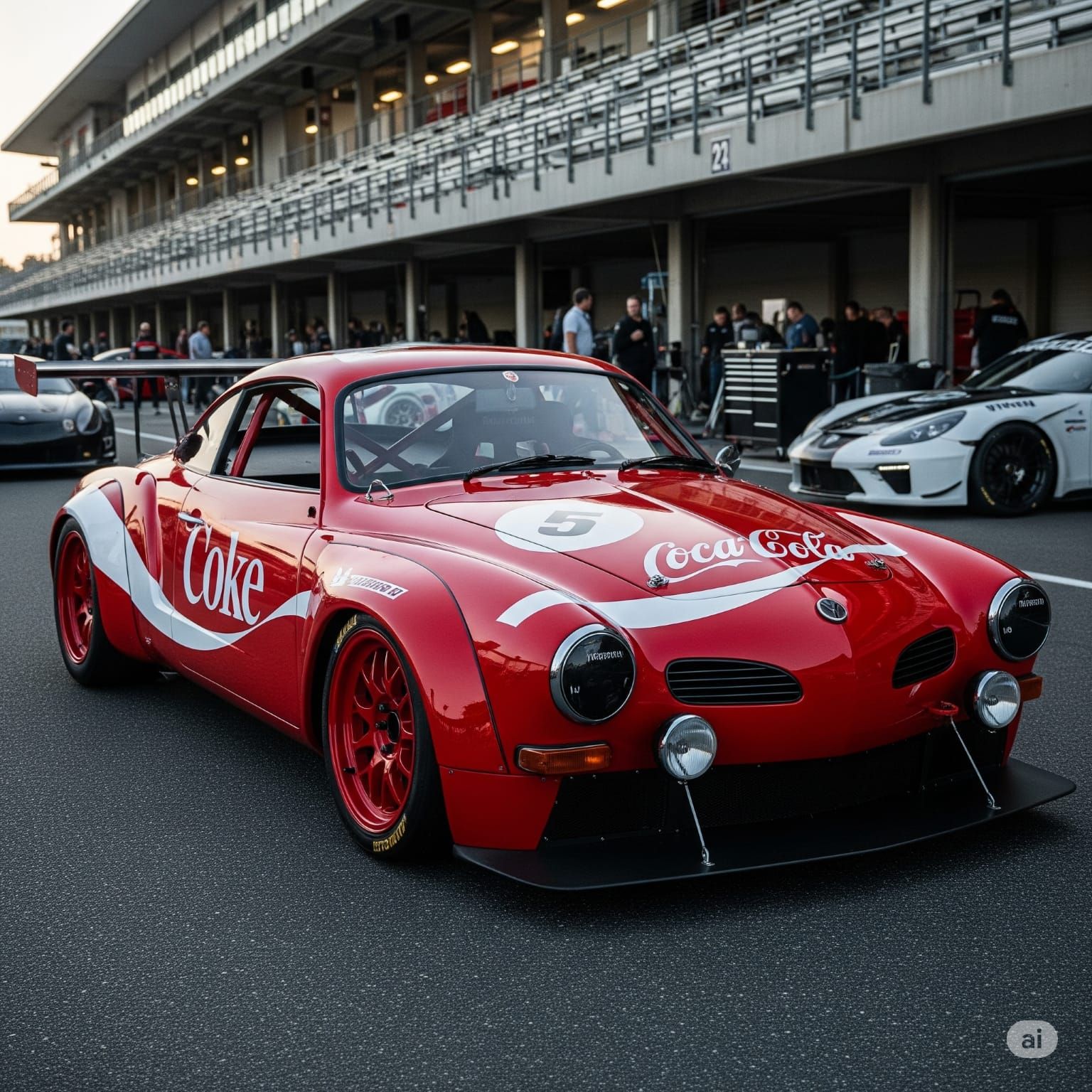 VW Karmann Ghia RSR, Coca-Cola Racing