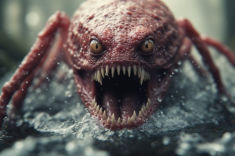 Nightmare fuel terrifying facehugger alien creature staring ...